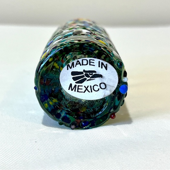 Hand Blown Mexican Shot Glass - Authentic - Picture 3 of 3